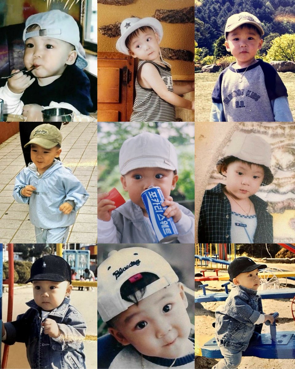 baby yuyu has his own hat collection 🤍