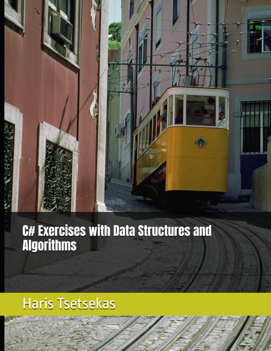 C# Exercises with Data Structures and Algorithms amzn.to/4dtZC74

#datastructures #algorithms #dsa #programming #developer #programmer #coding #coder #webdev #webdeveloper #webdevelopment #softwaredeveloper #computerscience #csharp