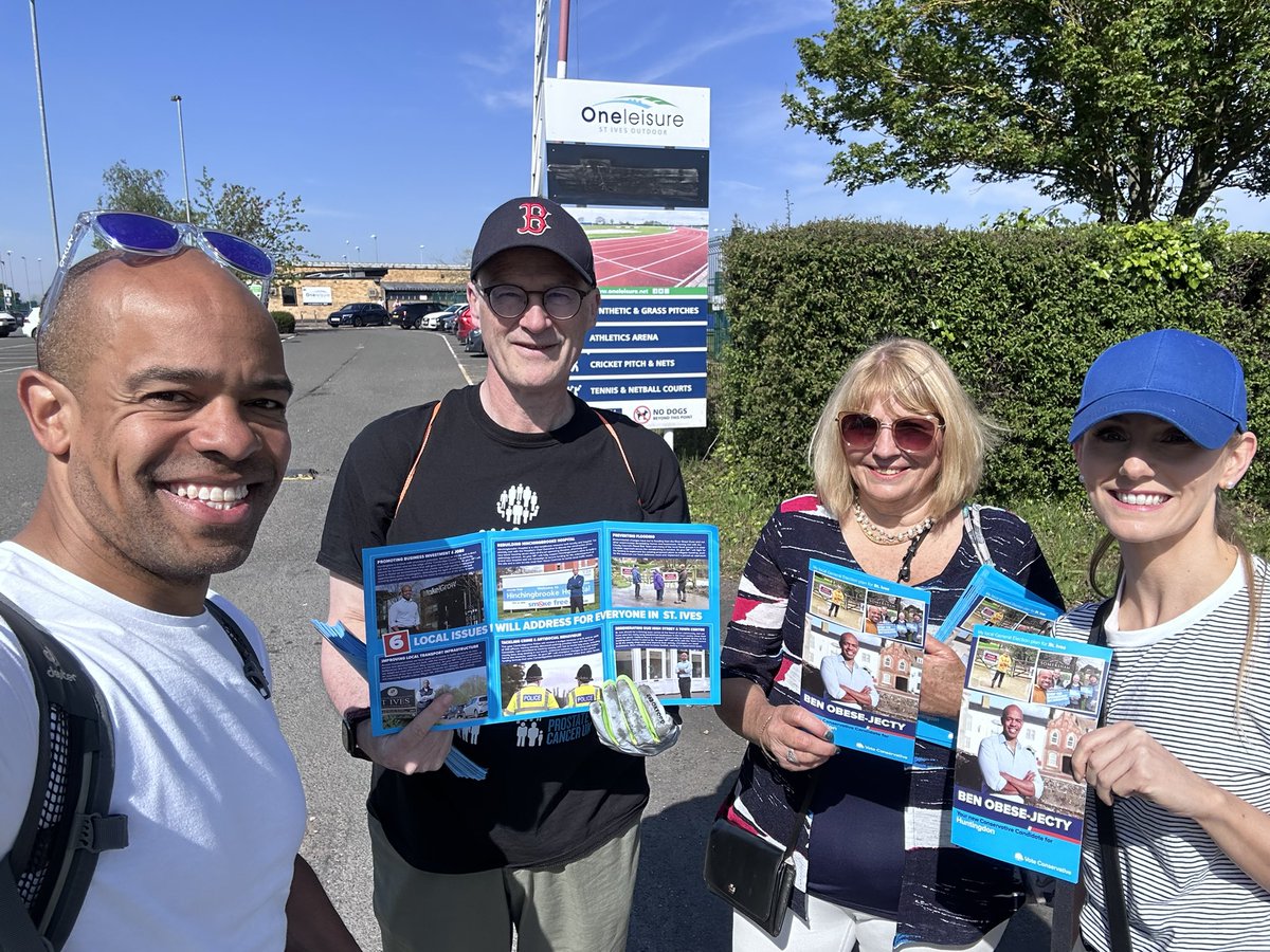 Out this morning enjoying g the sunshine in St.Ives getting out my 6-point plan and speaking to local residents. Great to have the opportunity to speak to people about their local issues and how my plan will address them. #ToryDoorstep benobese-jecty.org.uk/myplan