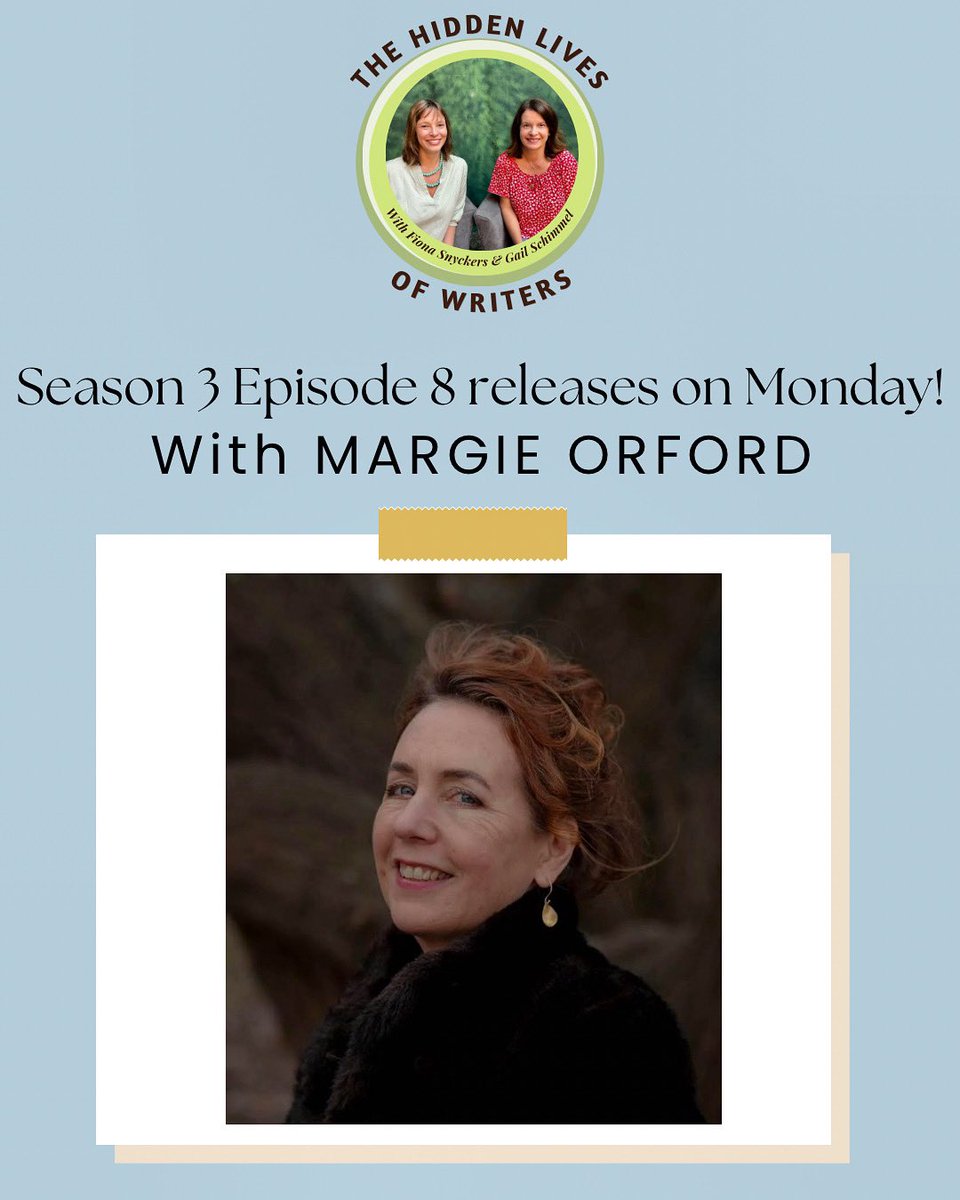 Margie Orford is a writer, academic, activist, and award-winning journalist, and we had the pleasure of interviewing her in EPISODE 8 of S3 - releasing tomorrow! 🌟 @MargieOrford