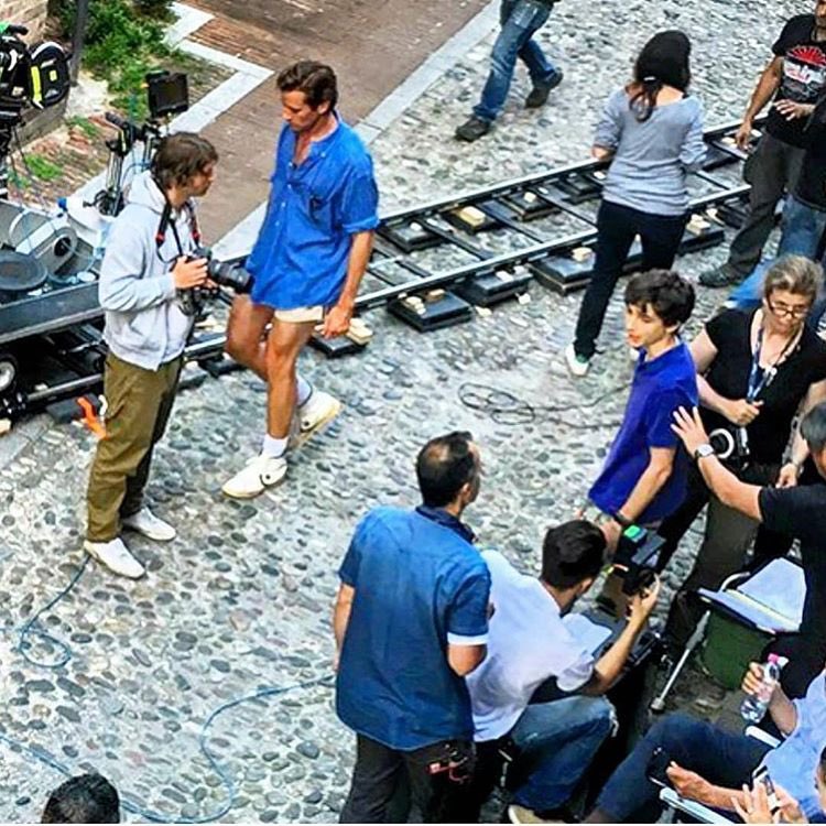 Behind the scene from Call Me By Your Name

#CallMeByYourName #TimothéeChalamet