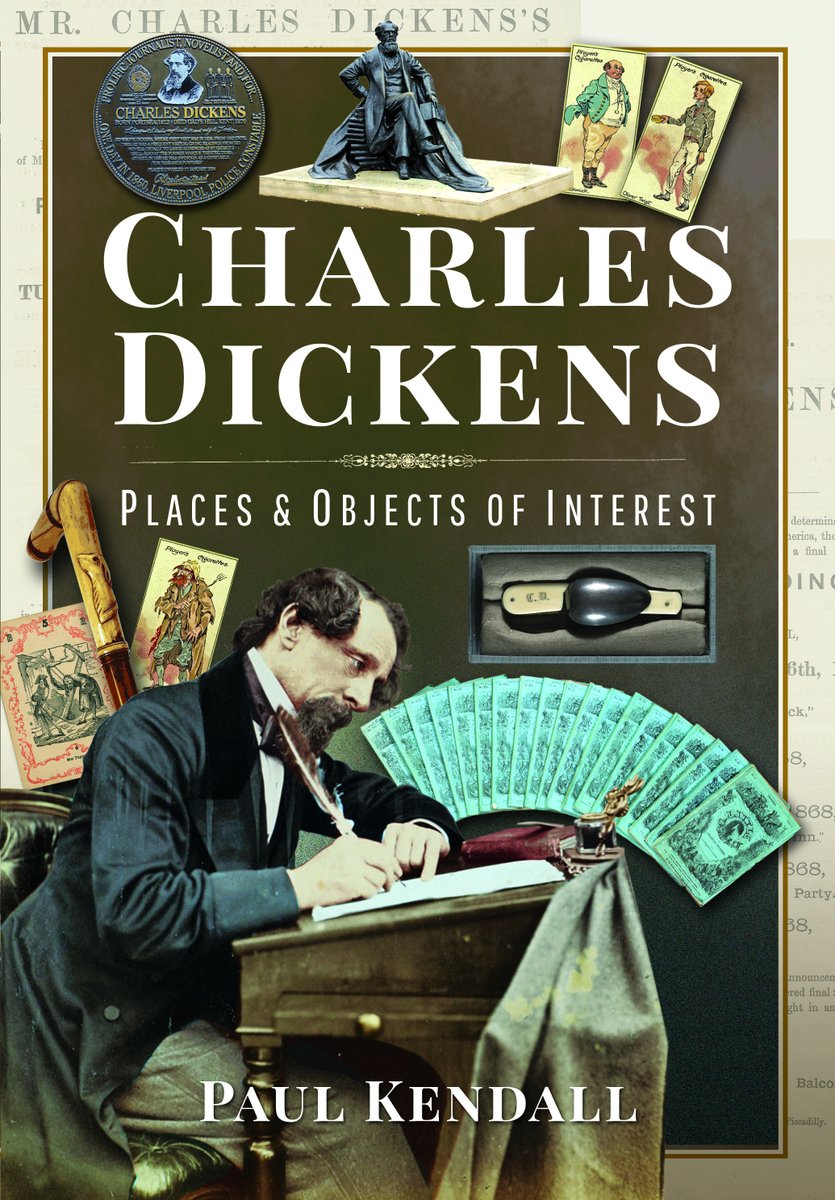 May Day weekend offer 30% discount of RRP of Charles Dickens – Places and Objects of Interest by Paul available from @penswordbooks pen-and-sword.co.uk/Charles-Dicken… Quote voucher MAYDAY24 at checkout to receive your discount. #CharlesDickens #victorianbritain #history #MayDay #Bargain…