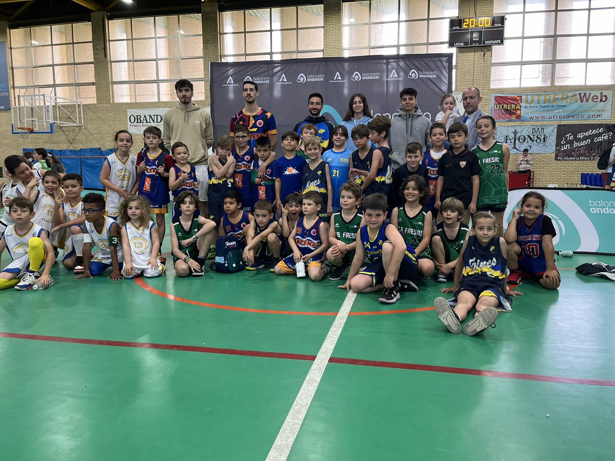 #FiestaFinalBabyBasket2024
‼️Los más pequeños disfrutan su Fiesta Final ‼️

🗓️ 05/05/2024
⌚️ 10:00 h
📍 <a href="/CiudadUtrera/">Ayuntamiento de Utrera</a> 
🏟️ Pab. "Cronista Dep. Pepe Álvarez"

<a href="/CBGELVES/">C.B. GELVES</a> <a href="/cdgines/">CD Gines Baloncesto</a> <a href="/CBUtrera/">Club Baloncesto Utrera</a> <a href="/cb_umbrete/">CBUmbrete</a> <a href="/CBFresas/">C. B. Fresas</a> <a href="/BaloncestoCoria/">ClubBaloncestoCoria</a> <a href="/CNauticoSevilla/">Club Náutico Sevilla</a> <a href="/CBQalat/">Club Baloncesto Qalat</a> <a href="/CiadeMariaSev/">C.B. CIA Sevilla</a> <a href="/cdbguillena/">CDB Guillena</a>