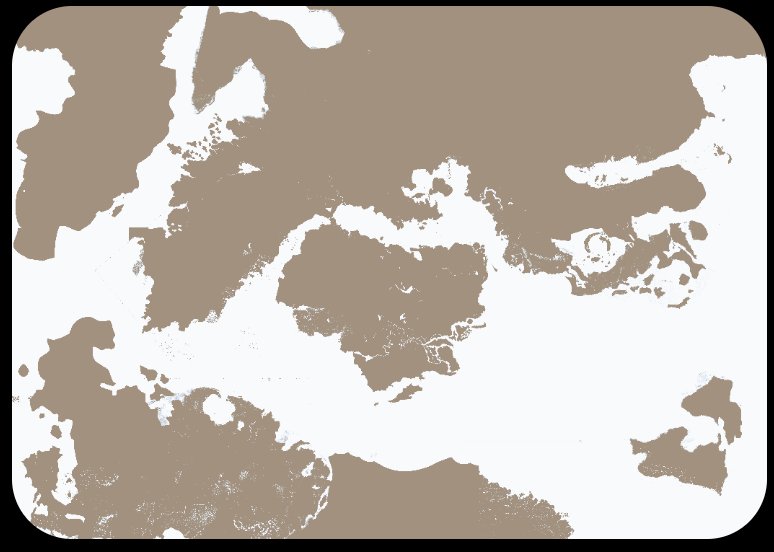 Did the maths and I *think* walking from one side of the eventual world map to the other will take a little under seven hours, if you went in a straight line and it was flat (which it isn't, so you're probably looking at more like nine hours)