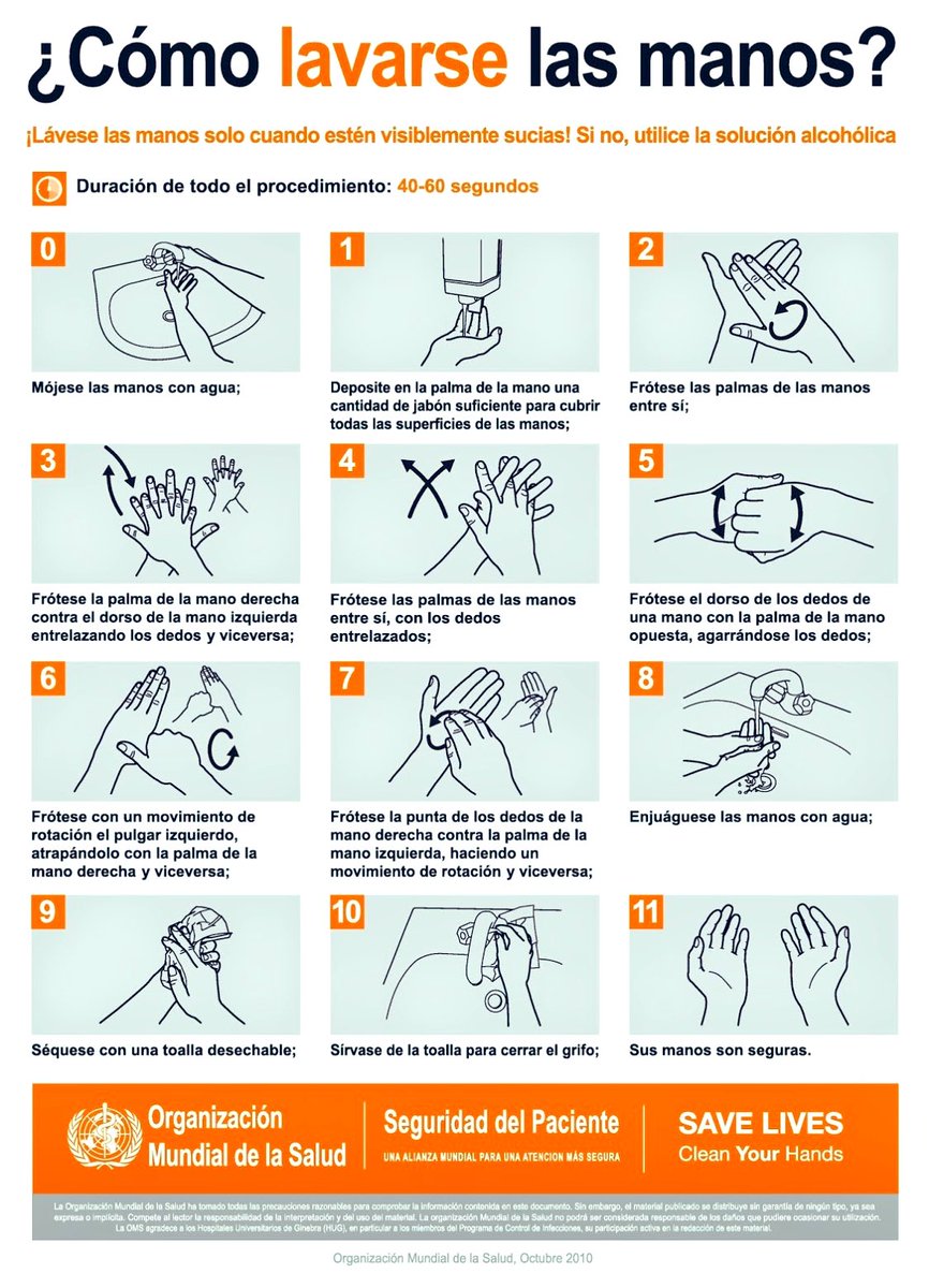 Hoy es el Día Mundial de la Higiene de Manos, una técnica fácil, accesible y fundamental para prevenir y controlar la transmisión de infecciones. La #HigieneDeManos un pequeño gesto que logra el cambio 🧼👐🏻🫧 Lavarte las manos, salva vidas bit.ly/3UTVQg1 #HandHygieneDay
