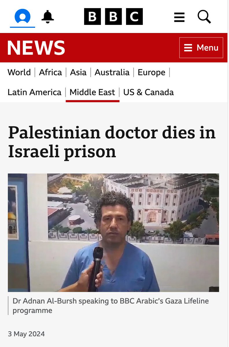 Le médecin palestinien a été torturé à mort par les Israéliens. Mais vous ne le devineriez jamais en écoutant les gros médias.