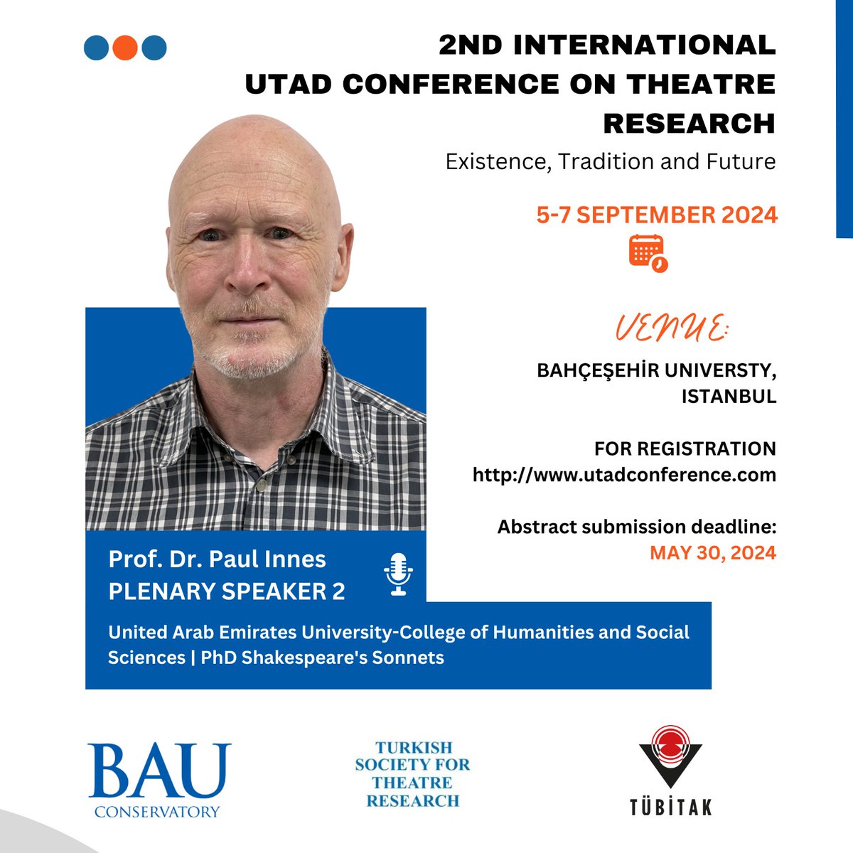 We are pleased to present the distinguished speakers and notable contributors to our 2nd International UTAD Theatre Researh Conference.
<a href="/utadconference/">UTAD Conference @TiyatroDernegi</a> 
#2ndUTADconference