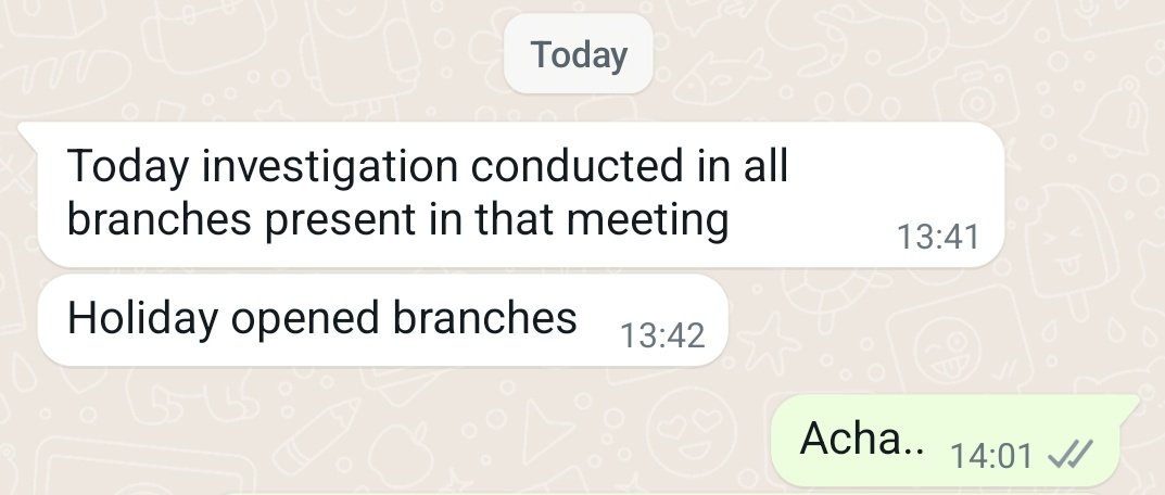 Boycott #canarabank 
First they don't take appropriate action against culprit then they are doing search operations against victims in a holiday. Shame @canarabank
 @LabourMinistry spare some time against this humiliation.
@DFS_India @PMOIndia