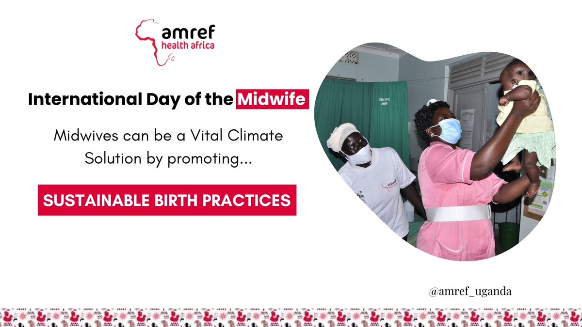 #InternationalDayOfTheMidwife Midwives can often advocate for natural childbirth methods which can reduce the #environmental footprint of childbirth. Practices like water births, and the use of reusable birthing equipment can contribute to #sustainability #maternity #HealthForAll