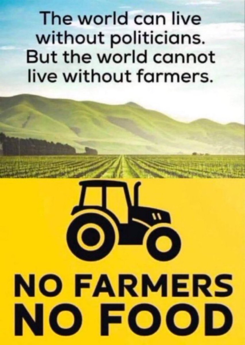 #NoFarmersNoFood