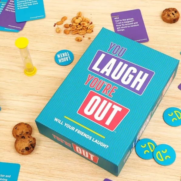 What is your favourite (family-friendly) joke? 🤔 Reply with #WorldLaughterDay, letting us know below, and the best might win a copy of You Laugh You're Out 👇