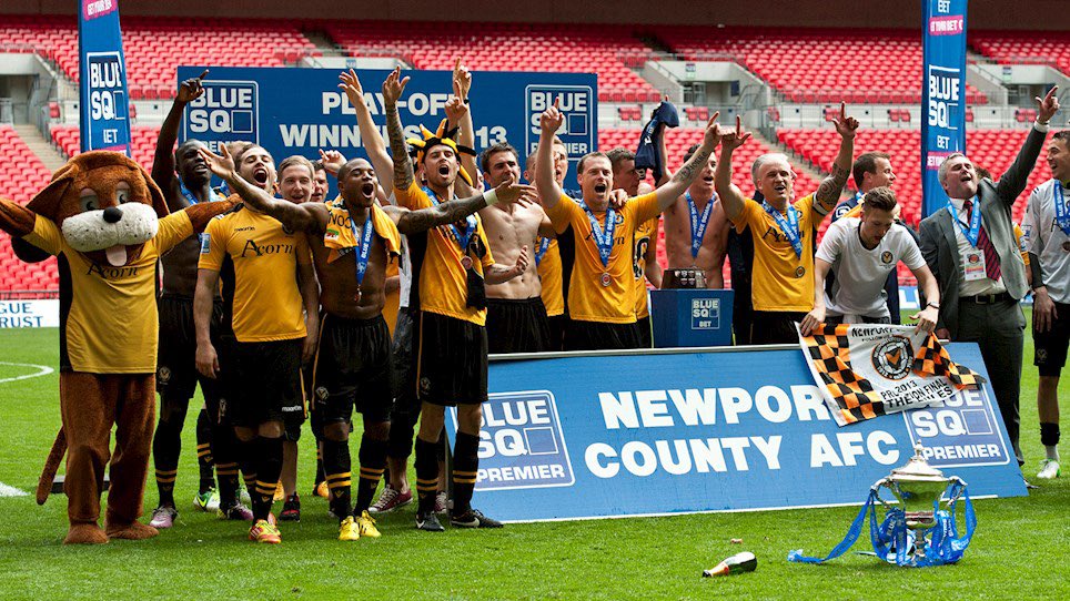 📅 #OnThisDay | 2️⃣0️⃣1️⃣3️⃣ 🔙 The Exiles were promoted back into the Football League after a 25-year absence with victory over Wrexham at Wembley🏆 #NCAFC