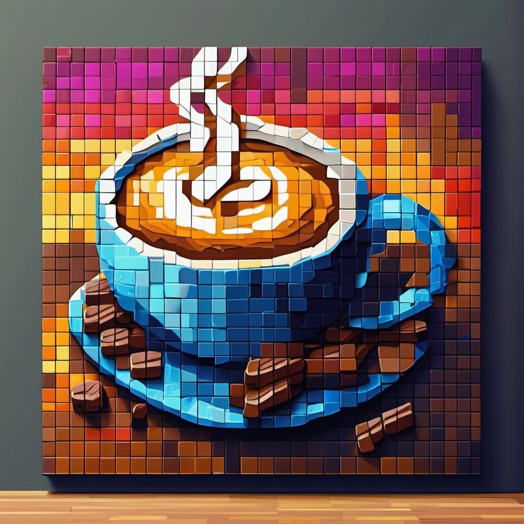 Gm World ☕🐘

'Pixels Coffee'

-Pixel Canvas Gallerie - 🟪
(493/3000 Listed) 🚀
#Fah_art_

Price: Only 2.2 Matic⚡
Edition: 1/1 🎯

✅Join The Trending Collection🐳
✅Link:opensea.io/assets/matic/0…

#NFTCommunity #nftcollectors
#Opensea #PolygonNFTs #NFTArtists 
#NFTCollections