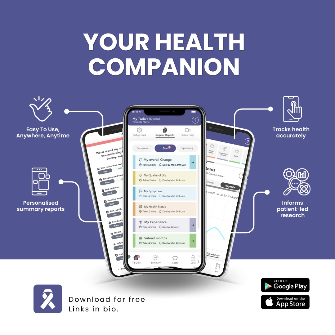 Have you signed up for our ‘Your Health Companion’ app yet? We’ve partnered with DaSH Global to create this free digital diary, designed specifically to improve the lives of people living with mesothelioma mesothelioma.uk.com/experience-sur… @Health_Compan