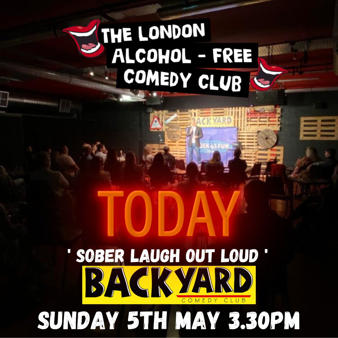🌼IT'S SHOWTIME! 🌼
Last minute tickets still available via link in bio. 🚪Limited amount available on the door, arrive early from 2pm 🤩.
#bankholiday #bankholidayLondon #londonevents #londonlife #whatsonlondon #LondonNews #london #londoncomedy #soberlondon #soberuk #sober