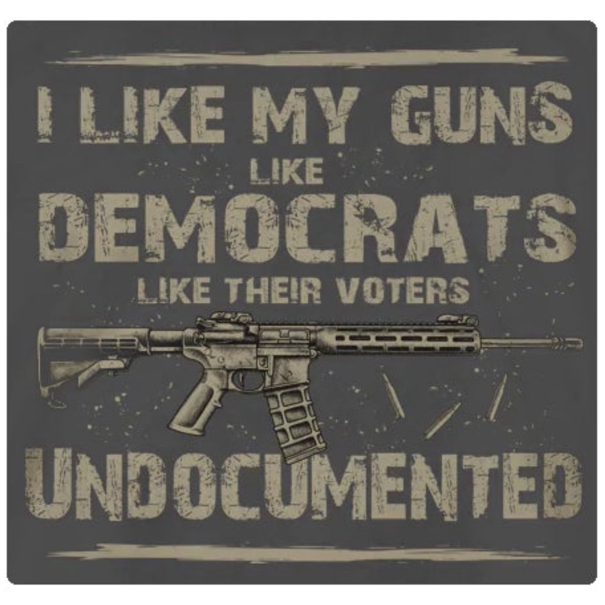 OUR guns still outnumber their illegals. A fact Democrats detest. 👊