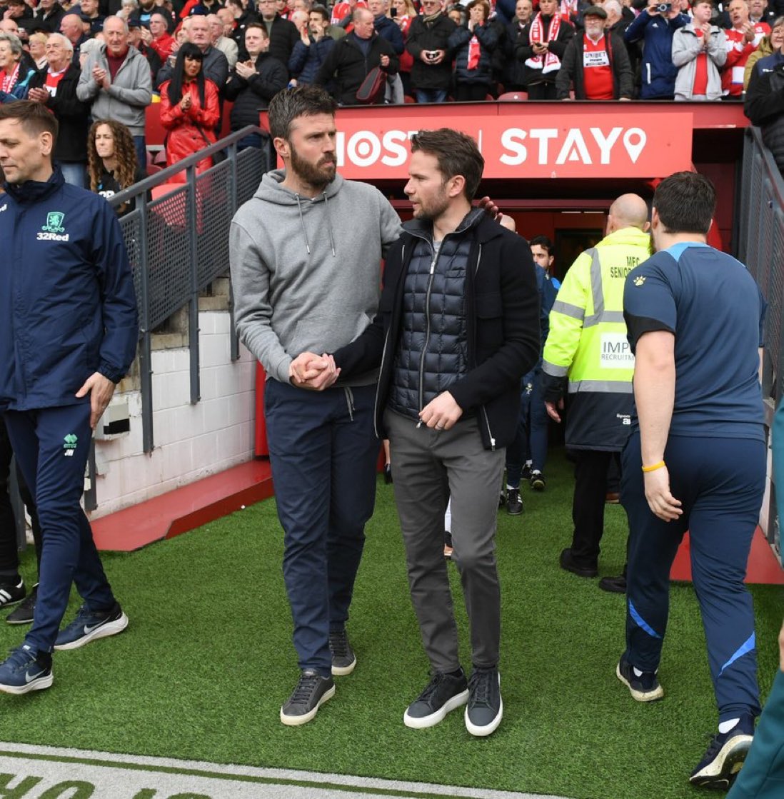 With Cleverly, Mark Robins, and Michael Carrick, United have a number of ex players who are now managers in the Championship division. I can see a clear pathway for youth players developing down there, I hope INEOS see it. It also depends on team styles of play too but Carrick>>