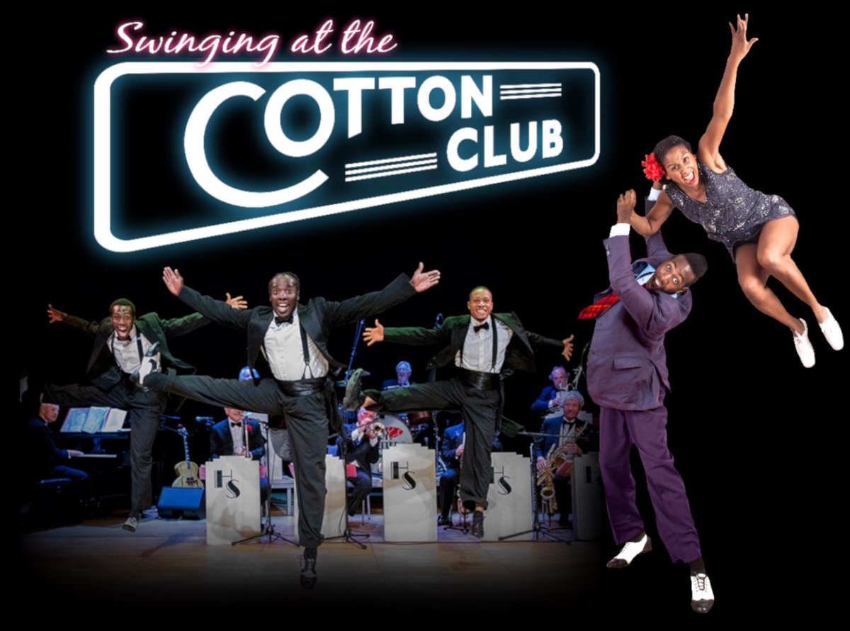 SWINGING AT THE COTTON CLUB Monday 8th July, 7-9.30pm #cheeseandgrain (all seated) / £22 On sale 19th May A visual and musical feast paying homage to legends Duke Ellington, Ella Fitzgerald, and Count Basie - with breathtaking #lindyhop dance routines.