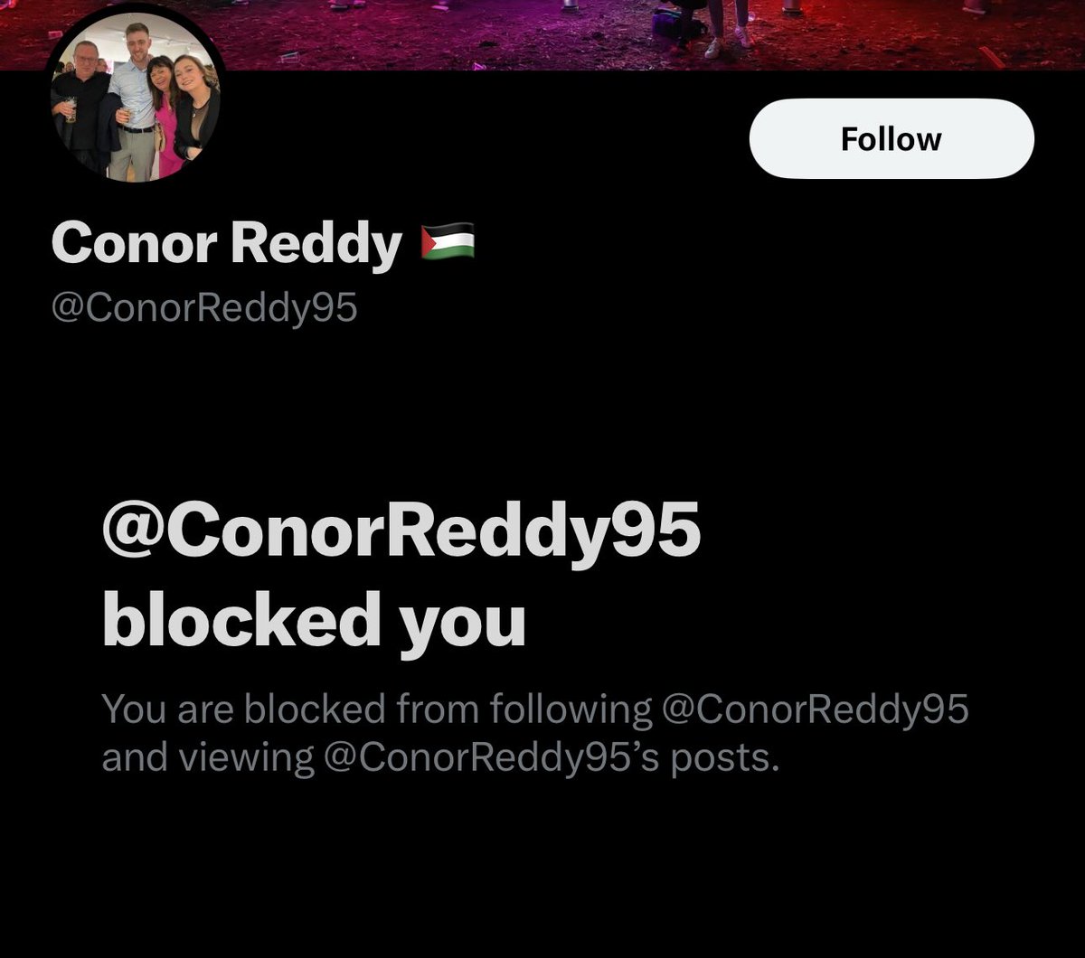 I asked Conor reddy of PBP were illegal migrants welcome at the protest in Trinity and he blocked me. 

Seems they’re not #RefugeesWelcome anymore. 

#IrelandBelongsToTheIrish