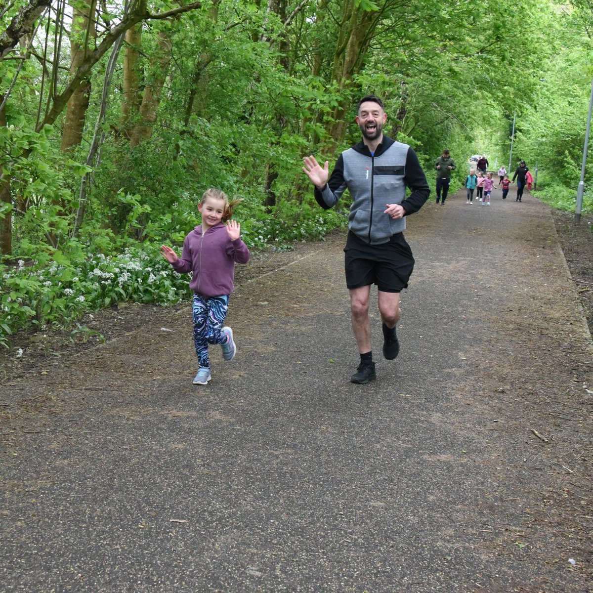 Who made it to junior parkrun this morning? ☀️ 🌳 #loveparkrun