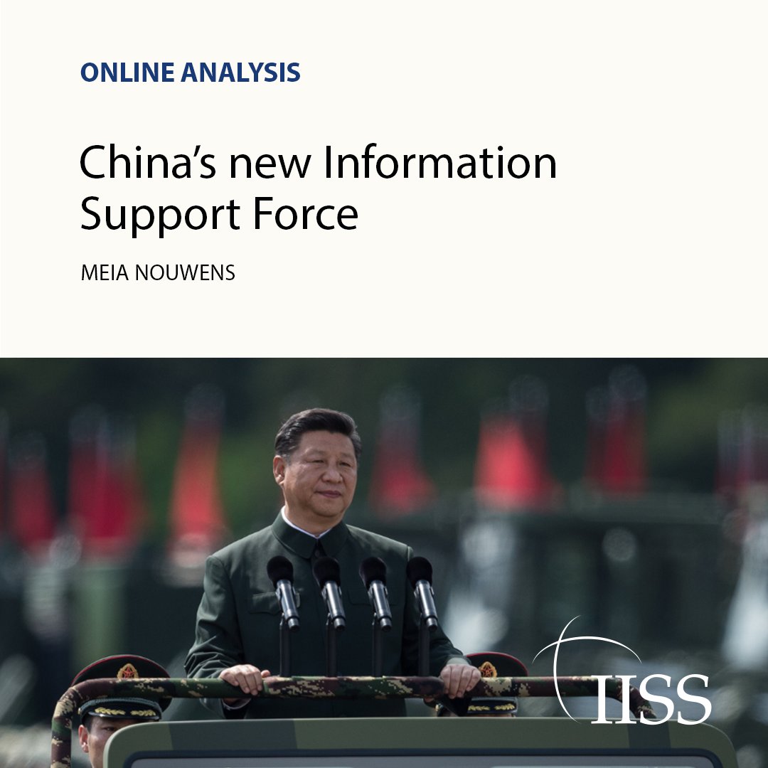 The People’s Liberation Army announced a major restructuring of its information-support forces. What does it all mean? Read @MeiaNouwens’ thoughts. bit.ly/3Ut96Xv