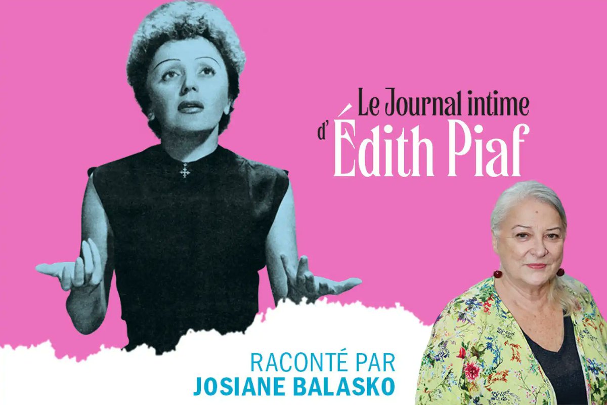🎙️@teleobs vous recommande 'Le journal intime d’Edith Piaf' par @MarianneVourch. Raconté par Josiane #Balasko. Tout, vous saurez tout sur la grande dame de Belleville !... @francemusique  @radiofrance  nouvelobs.com/teleobs/202405…