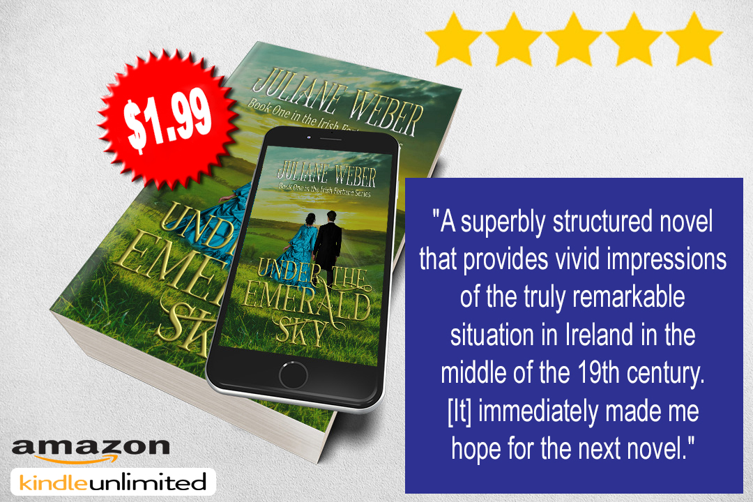 #HistoricalFiction in 19th century #Ireland… Just $1.99/£1.99 until 20 May! lnk.bio/ZeRo #KindleUnlimited #HistoricalRomance #GreatFamine #HistFic #series