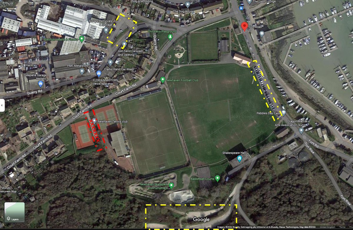 The Junior Charity Cup Final will take place on Tuesday 7th May at Newhaven FC when Balcombe II take on Ringmer AFC III, kick off is 7:30pm. Admission is £5 adult and £3 concessions. Please note the parking restrictions and use the areas marked in yellow on the attached map.