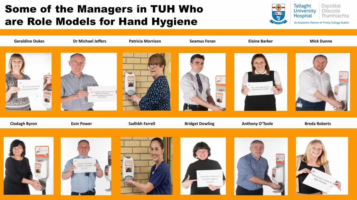 On International #HandHygieneDay thank you to all our role models in @TUH_Tallaght who provide leadership in promoting #HandHygiene #IPC #TUHWorkingTogether
