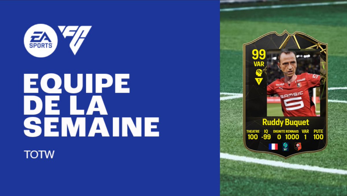 L’homme du match :