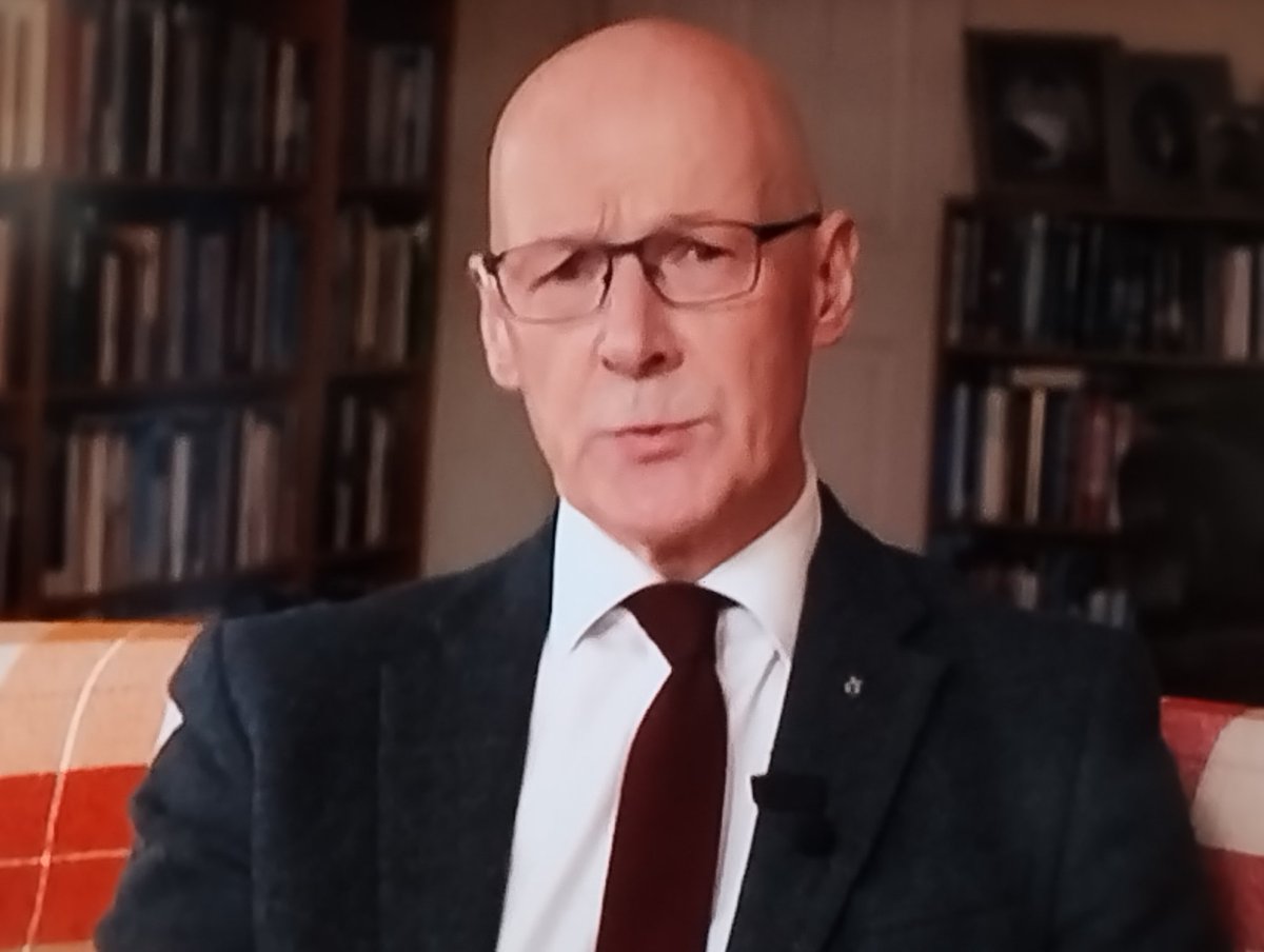 An extremely honest, bearing in mind his epithet, & forthright interview by #JohnSwinney who's absolutely up for the challenge of leading the #SNP & becoming the next FM! #BBCSundayShow