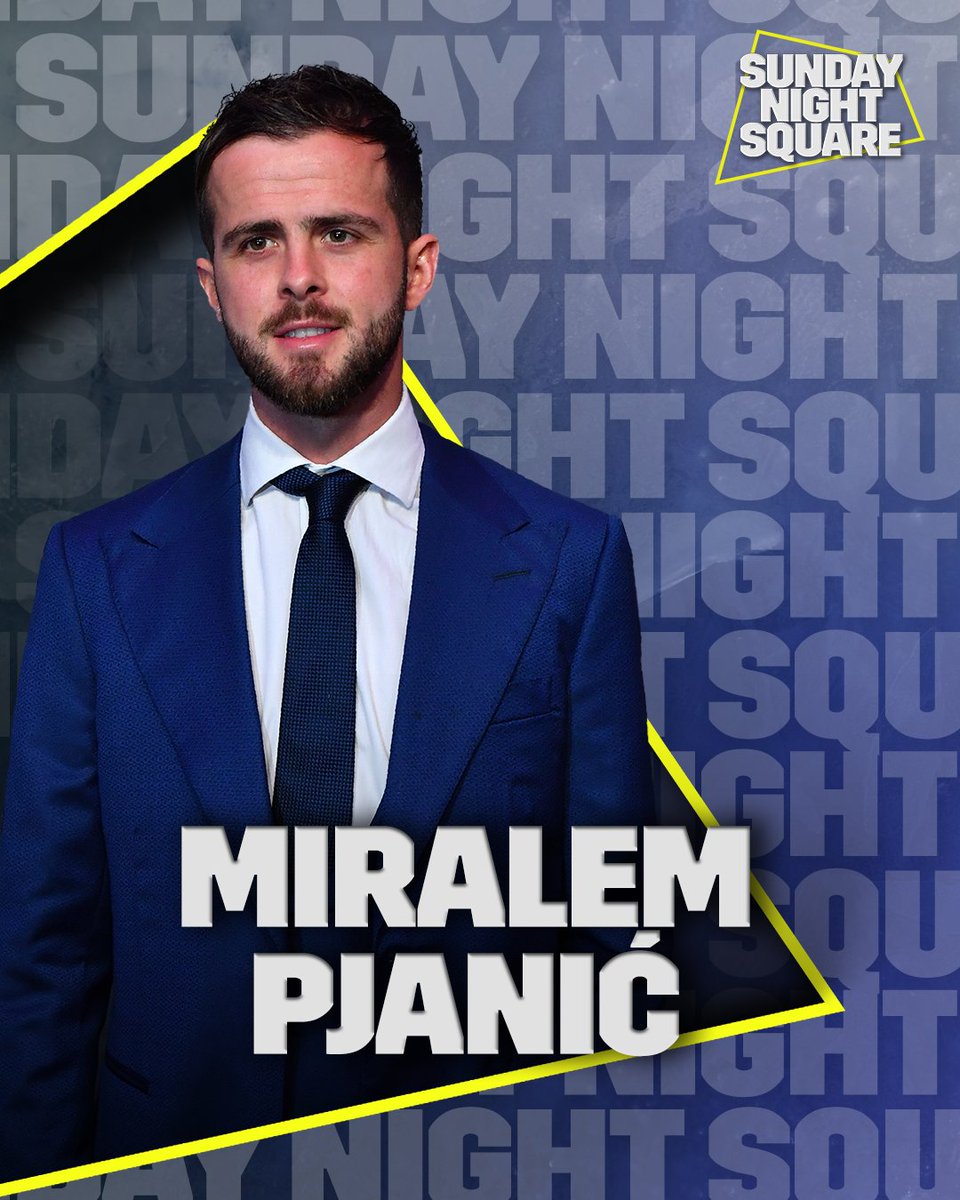 Stasera Miralem Pjanic sarà ospite di Sunday Night Square in occasione di #RomaJuventus 🤩 #Pjanic #DAZN