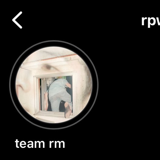 NAMJOON AND RPWP ACCOUNT HAVE UPDATED THEIR INSTA PROFILE PICTURE!!!