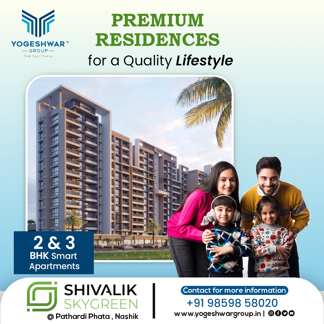 Elevate Your Lifestyle: Premium Residences for Unparalleled Quality Living 🏠✨

For Details
Contact Us :
☎ +91 9859858020
🌐 yogeshwargroup.in

#yogeshwargroup #shivalik #Nashik #realestate #realestatelife #homeforsale #justlisted #realestate #realestateagent