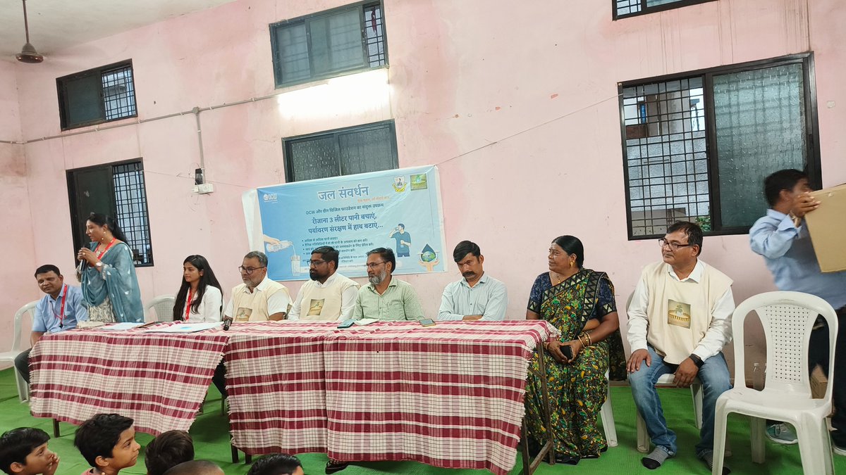 Orange City Water Limited & Green Vigil Foundation conducted a Citizen Outreach Campaign on Water Conservation at Ganganagar slum, Nagpur.#Water #Waterconservation #Waterreuse #waterpollution #savewatersavelife #earth #greenlivingpractices #watersustainability