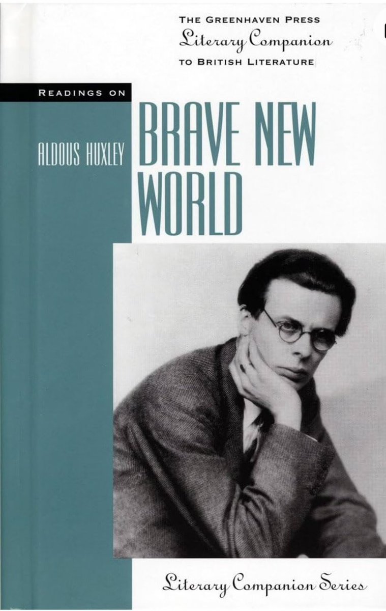 Distopya denince akla ilk gelen kitap genelde G. Orwell'in 1984 romanı. Ancak konu teknolojik araçlarla toplumu kontrol etme olduğunda Aldous Huxley'in 1932 yılında yazdığı 'Cesur Yeni Dünya' kitabını mutlaka dikkate almamız gerekiyor.