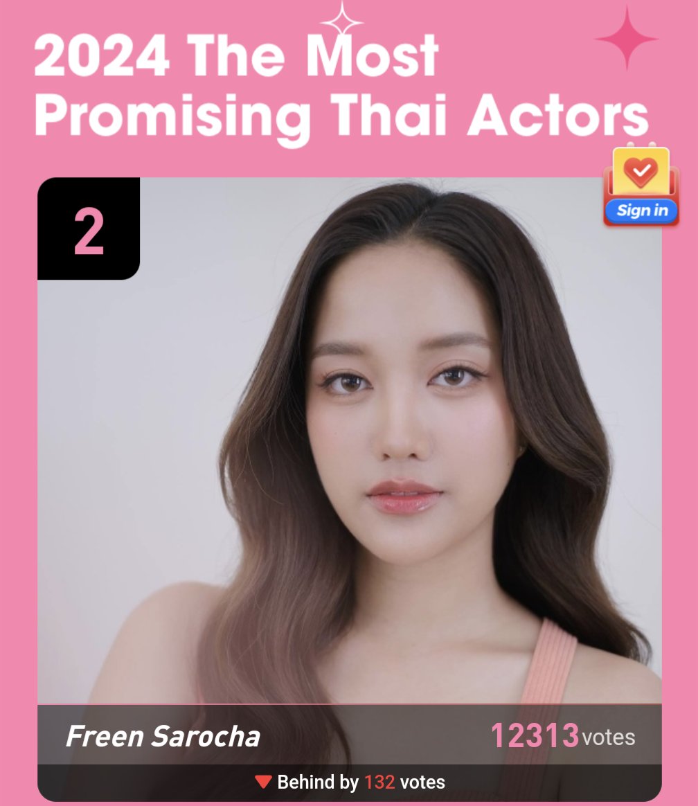 FIRST POST REWARD [📆 05.05] 🗳️Freen Sarocha is nominated in JamPlanet - 2024 The Most Promising Thai Actors. 💗Let's win this for #FreenSarocha 🔗jamplanet.net/?sid=b2h5aa3a 🎯500+ RT = 600 tickets #srchafreen #GIRLFREEN @srchafreen