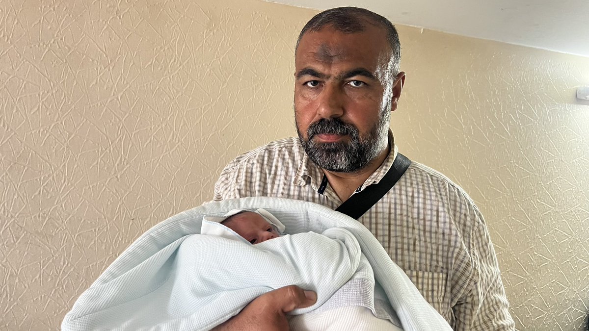 It has been very very hard for us in the southern Gaza City for the last four days, but this morning had something good for me and for my family. I had been blessed with a new GRANDSON and we named him Haron —the name of one of my nieces who had been killed along with around 50…