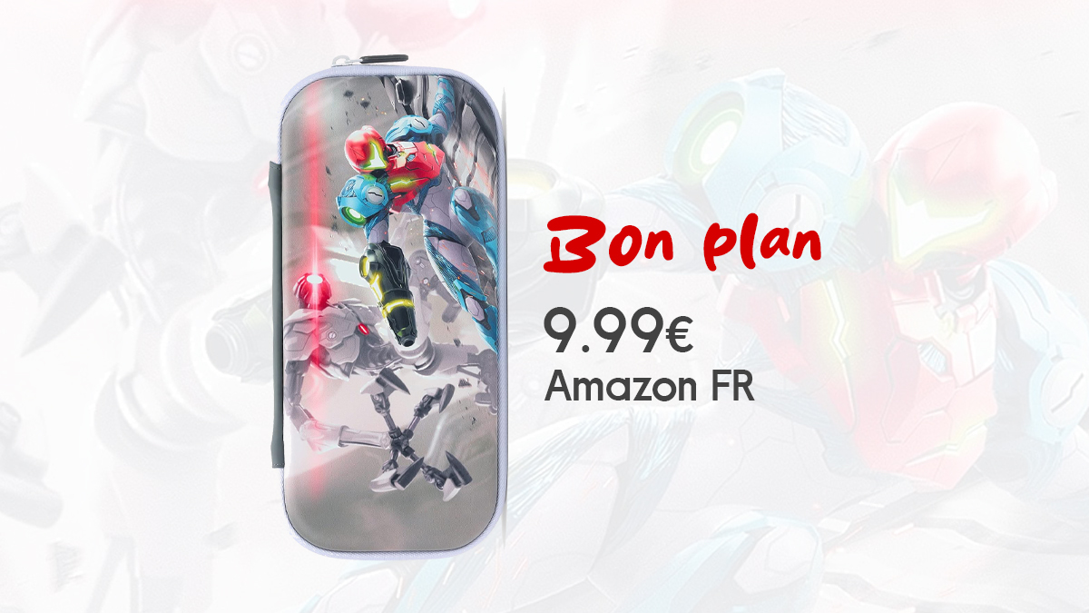 BON PLAN #FrenchDays - La pochette de transport Power A aux couleurs de Metroid Dread est à 9.99€ (compatible OLED, standard et Lite) !

Amazon ➡️ dlvr.it/T6Rb2P