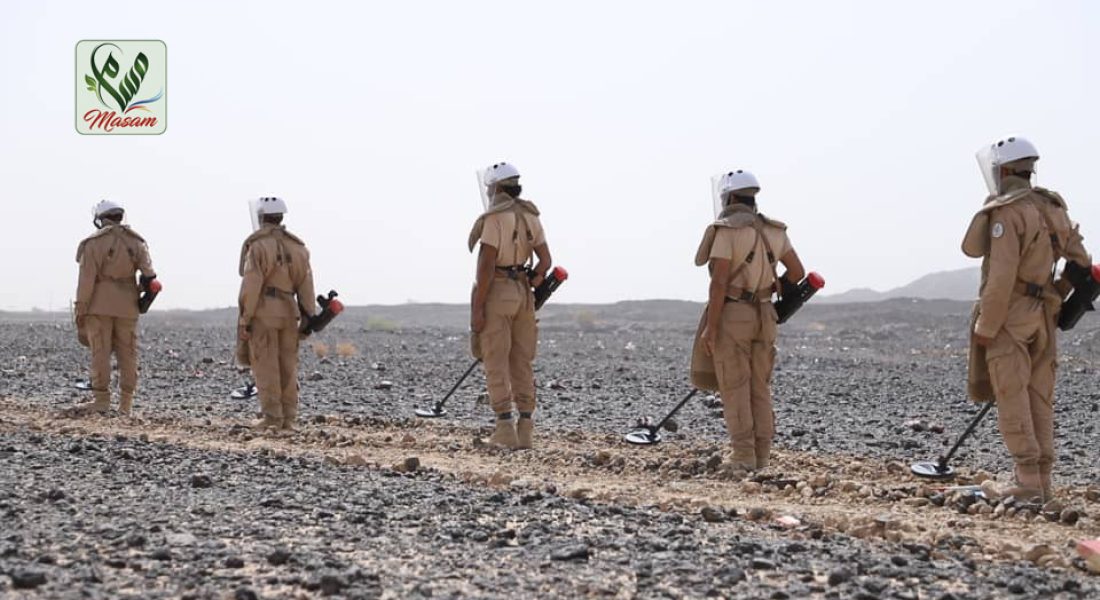 Did you know that since it first entered #Yemen in mid- 2018, Project Masam has located/destroyed 439,132 explosive devices including 6,498 anti-personnel #landmines, 144,294 anti-tank landmines, 8,026 IEDs and 280,314 UXO in Yemeni liberated areas? #mineaction…