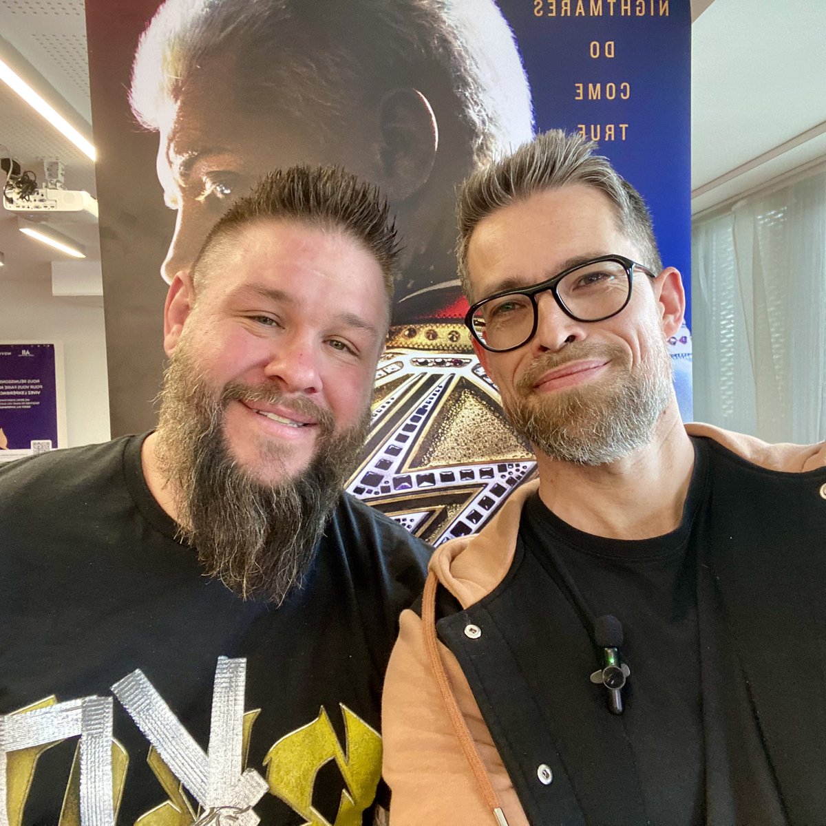 Thank you @FightOwensFight for your kindness and professionalism during our interview. Merci 🙏