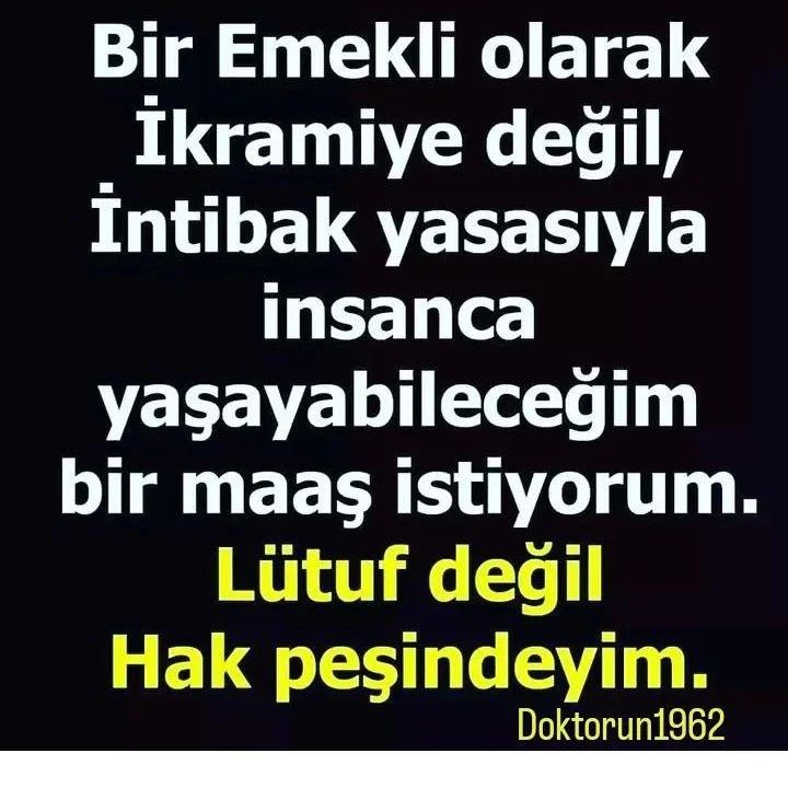 Emekli
🎈Aç
🎈Yoksul
🎈Perişan 
Siz hala miting için neyi bekliyorsunuz @eczozgurozel 
Yoksa üzüm üzüme baka baka mı karardı?
#emeklisiziistemiyor