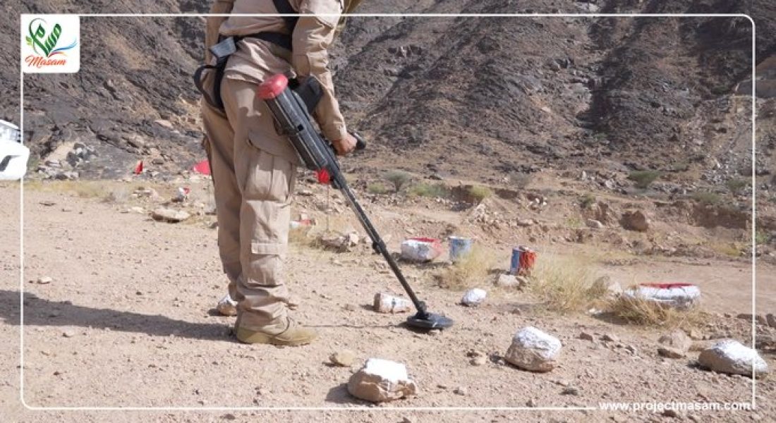 Project Masam has removed 2,756 #landmines, unexploded ordnance #UXO and improvised explosive device #IEDs in April as part of its #humanitarian #landmine clearance operations in #Yemen. More info about our work on our website 👇🏾 projectmasam.com/eng/project-ma…