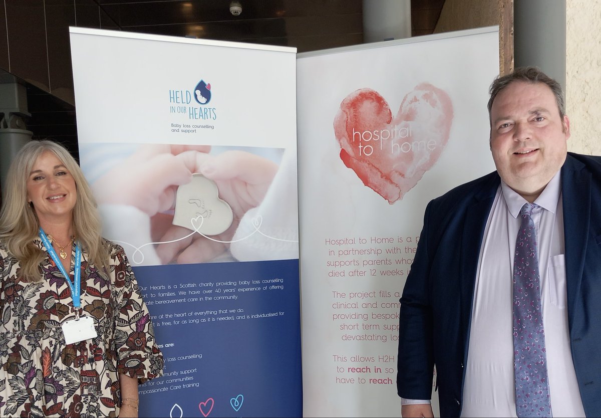 Good to meet with @heldinourhearts in @ScotParl to learn about their important work across the Highlands supporting bereaved families who have lost a baby or infant. For more information, you can visit heldinourhearts.org.uk