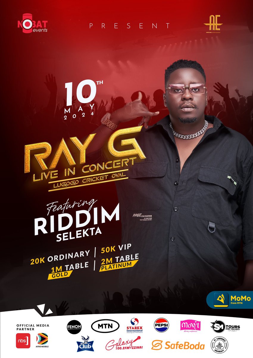 Let’s do this 🔥 #RayGLiveInConcert