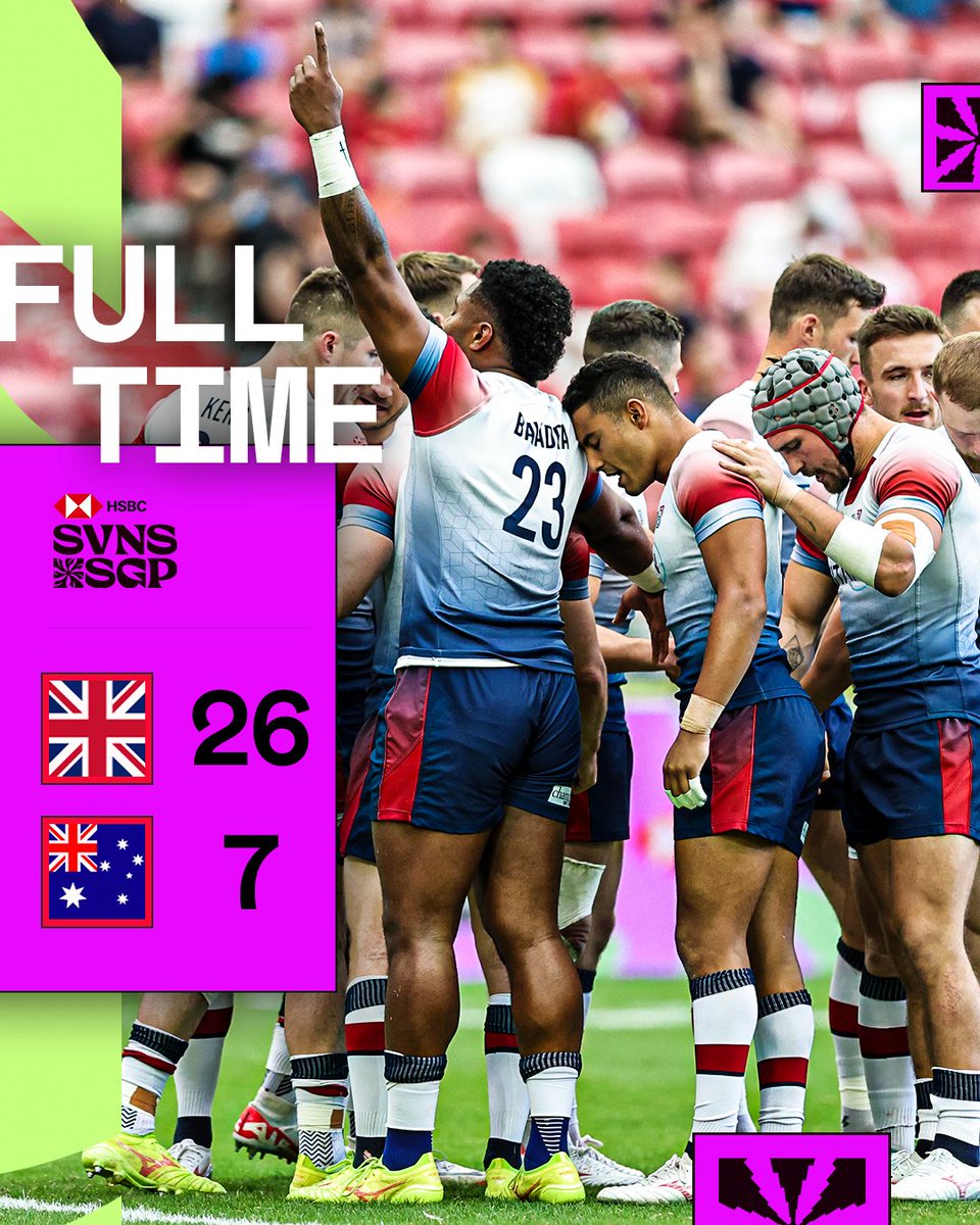 Resurgence complete 🇬🇧 @GBRugbySevens snatch the last spot for the Grand Final at #HSBCSVNSMAD in emphatic fashion 🤯 #HSBCSVNS | #HSBCSVNSSGP