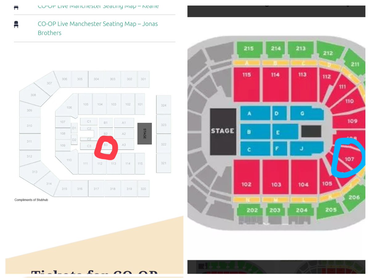 @takethat @AOArena @TicketmasterUK @ManchesterEven Gone from Floor price level 1 tickets at Coop Arena to in the back seats at AO Arena. How is that fair? #AllAboutTheMoney