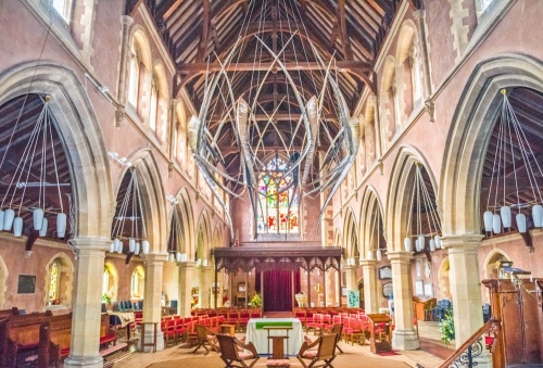 Today, we will mostly be.....Wilsonsing & Melsonsing at the absolutely spectacular venue of St Peter & St Paul's #uptonuponsevern #themelsons #thewilsonfamilyteesside #folksinging at The Upton upon Severn Folk Festival