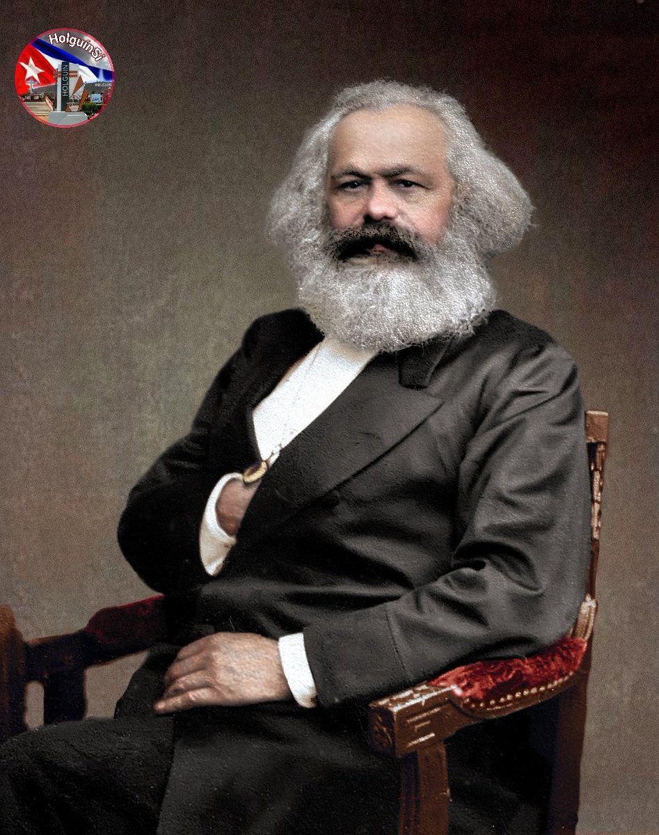 #HolguinSi recuerda hoy el 206 aniversario del natalicio de Karl Marx, fundador del comunismo científico, de la filosofía del materialismo histórico y de la economía política científica. 
“Gloria eterna a su memoria”. #IzquierdaLatina.