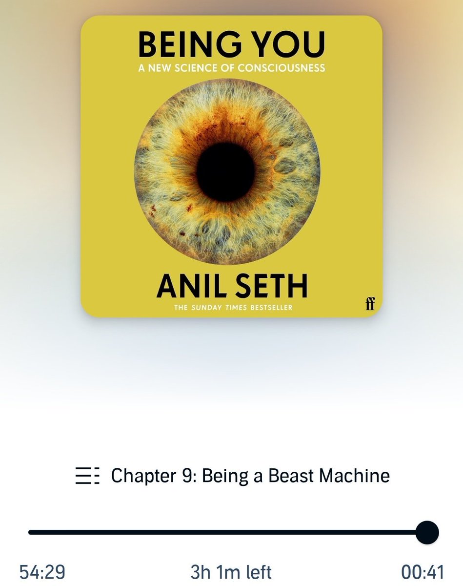 'Conceptions, such as the Atman in Hinduism, which contemplated our inner most essence more as breath than as thought. We are not cognitive computers, we are feeling machines.' @anilkseth's #BeingYou